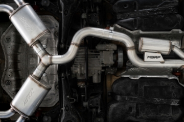 Picture of MBRP 15-18 Audi S3 SS 3in Quad Split Rear Exit w- Carbon Fiber Tips - T304