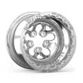 Picture of Weld Alpha-1 15x13 - 5x4-5 BP - 3in- BS Polished Wheel - Polished Double Beadlock MT