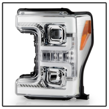Picture of Spyder Ford F-250-F-350-F450 Super Duty 17-18 Projector Headlights Chrome PRO-YD-FS17-SBSEQ-C