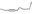 Picture of Gibson 98-00 Chevrolet S10 Base 2-2L 2-5in Cat-Back Single Exhaust - Aluminized