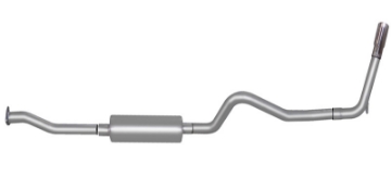 Picture of Gibson 98-00 Chevrolet S10 Base 2-2L 2-5in Cat-Back Single Exhaust - Aluminized