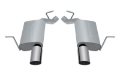 Picture of Gibson 11-18 Jeep Grand Cherokee Laredo 3-6L 2-25in Axle-Back Dual Exhaust - Aluminized