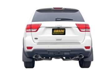 Picture of Gibson 11-18 Jeep Grand Cherokee Laredo 3-6L 2-25in Axle-Back Dual Exhaust - Aluminized