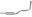 Picture of Gibson 01-04 Toyota Tacoma Pre Runner 3-4L 2-5in Cat-Back Single Exhaust - Aluminized