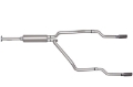 Picture of Gibson 96-98 Chevrolet K2500 Cheyenne 5-7L 2-5in Cat-Back Dual Split Exhaust - Stainless
