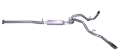 Picture of Gibson 08-09 Chevrolet Silverado 1500 LS 4-8L 2-25in Cat-Back Dual Extreme Exhaust - Stainless