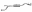 Picture of Gibson 07-09 Nissan Frontier LE 4-0L 2-5in Cat-Back Single Exhaust - Stainless