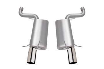 Picture of Gibson 06-08 Cadillac STS V 4-4L 2-5in Axle-Back Dual Exhaust - Stainless