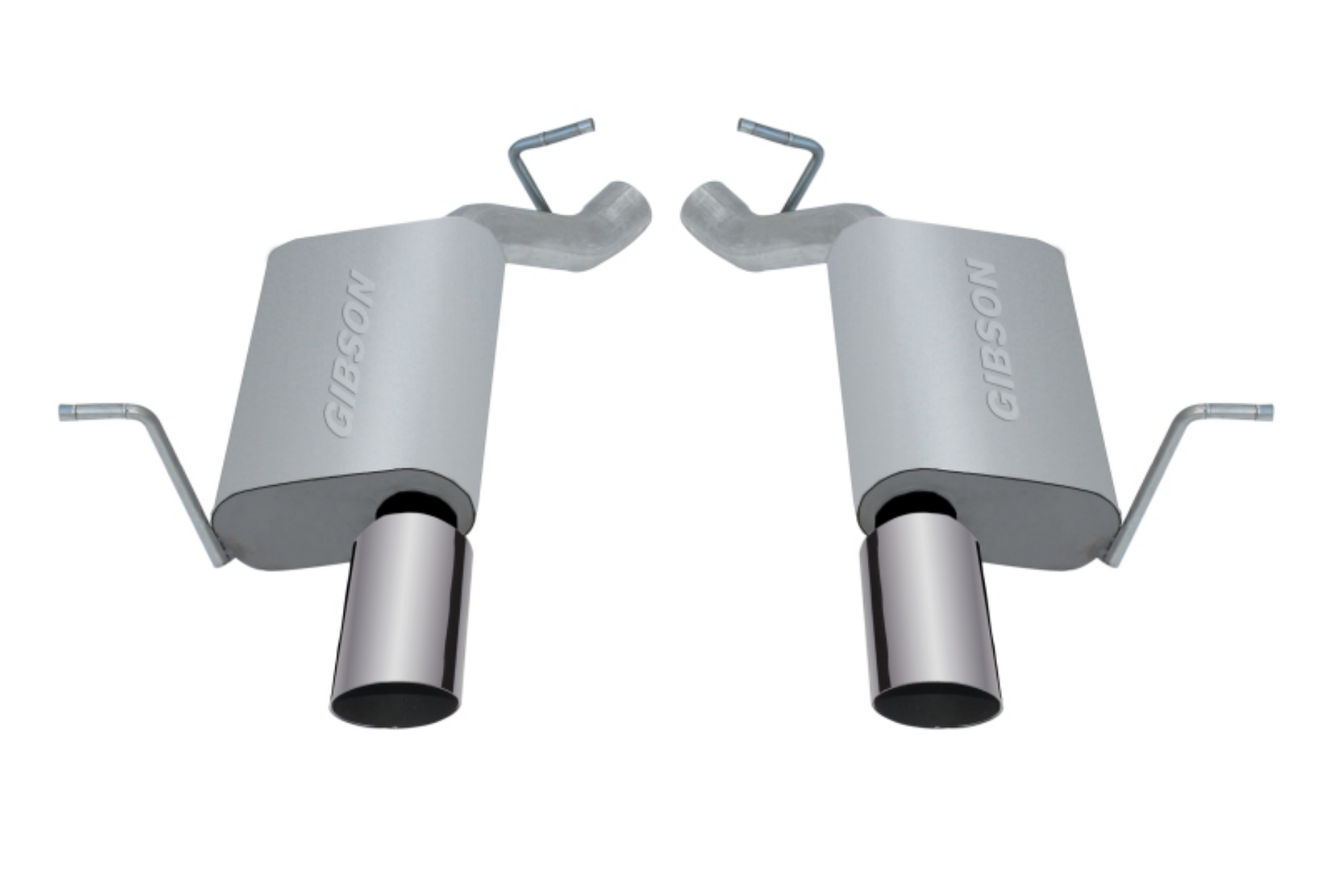 Picture of Gibson 11+ Dodge Durango R-T 5-7L 2-25in Axle-Back Dual Exhaust - Stainless