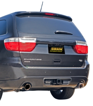 Picture of Gibson 11+ Dodge Durango R-T 5-7L 2-25in Axle-Back Dual Exhaust - Stainless