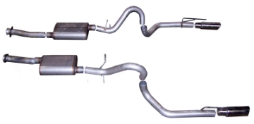 Picture of Gibson 99-04 Ford Mustang GT 4-6L 3in Cat-Back Dual Exhaust - Stainless