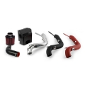 Picture of Mishimoto 14-15 Ford Fiesta ST 1-6L Performance Air Intake Kit - Wrinkle Black