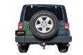 Picture of Gibson 07-17 Jeep Wrangler JK Sport 3-8L 2-5in Cat-Back Dual Extreme Exhaust - Black Elite Ceramic