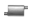 Picture of Gibson CFT Superflow Offset-Offset Oval Muffler - 4x9x18in-2-25in Inlet-2-25in Outlet - Stainless