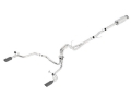 Picture of Borla 15-16 Ford F150 3-5L EcoBoost Ext- Cab Black Chrome CB Exhaust ATAK Single Split Rear Exit