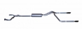 Picture of Gibson 04-10-21-24 Nissan Titan LE 5-6L 2-5in Cat-Back Dual Split Exhaust - Black Elite