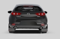 Picture of Rally Armor 19-26 Mazda3 Hatchback Black UR Mud Flap w-Red Logo
