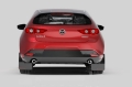 Picture of Rally Armor 19-26 Mazda3 Hatchback Black UR Mud Flap w-Red Logo
