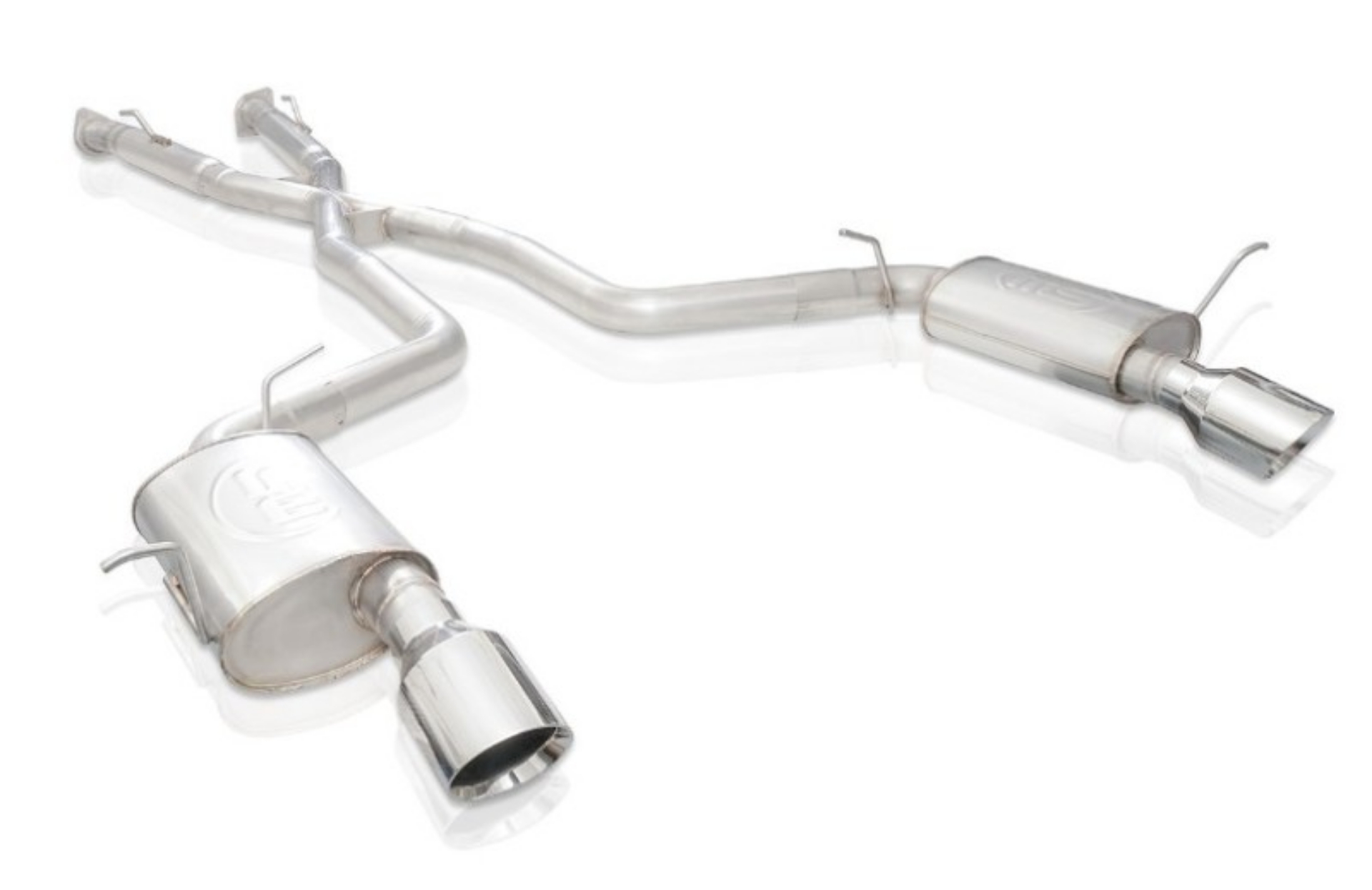 Picture of Stainless Works 18-19 Dodge Durango 6-4L Legend Catback Exhaust w- Polished Tips
