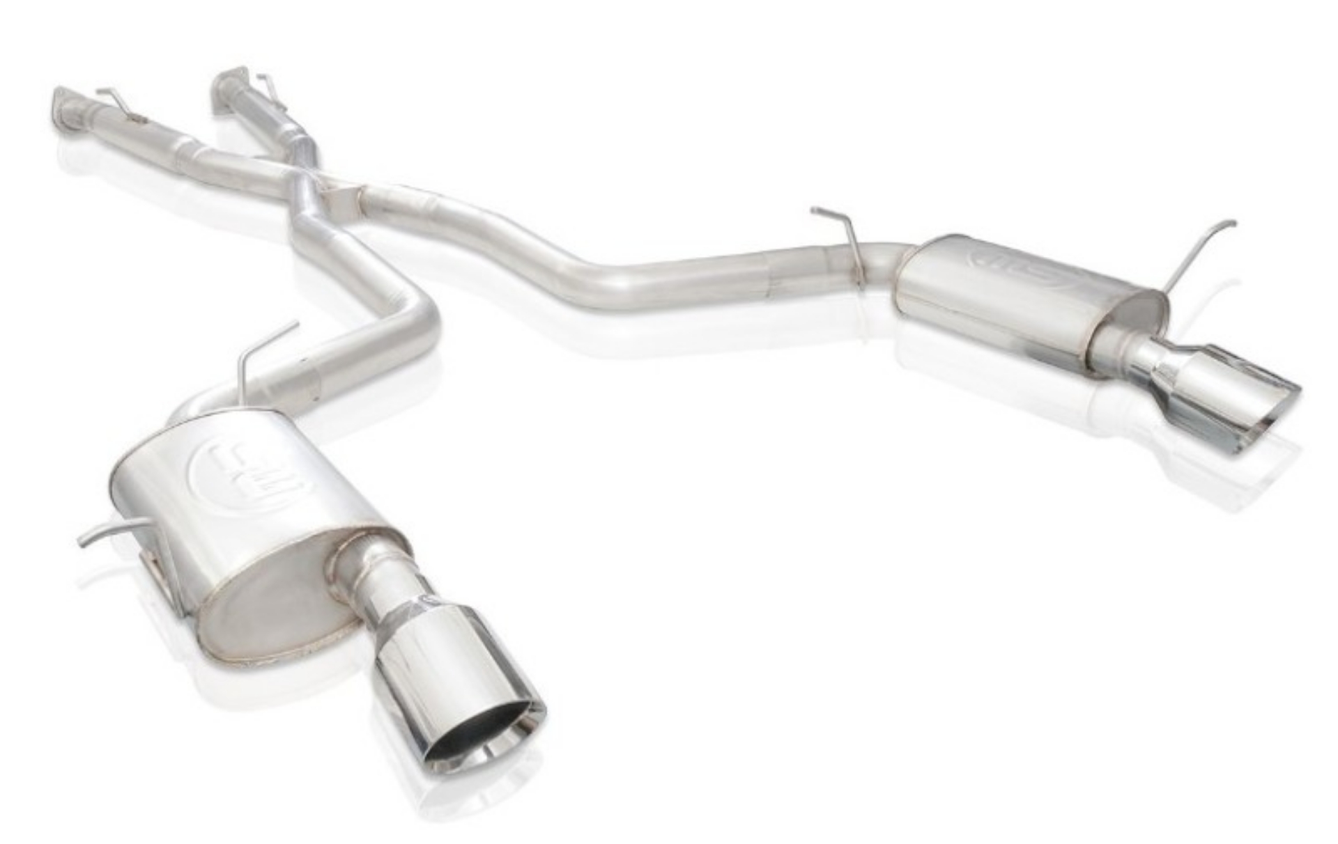 Picture of Stainless Works 18-19 Dodge Durango 6-4L Redline Catback Exhaust w- Polished Tips