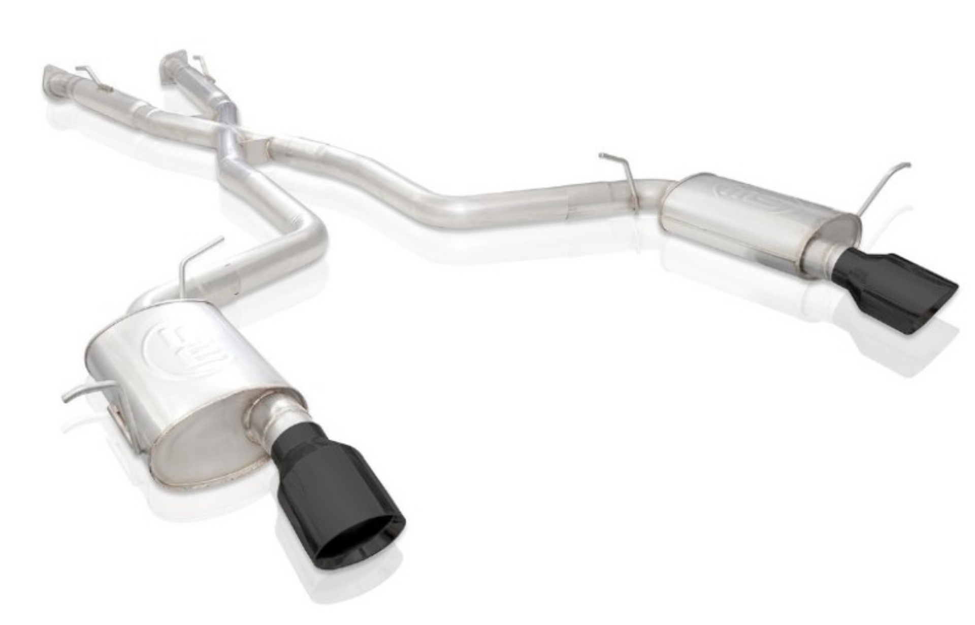 Picture of Stainless Works 18-19 Dodge Durango 6-4L Legend Catback Exhaust w- Black Tips