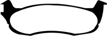 Picture of EBC 00-01 Ford Expedition 4-6 2WD Greenstuff Rear Brake Pads