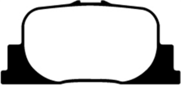 Picture of EBC 00-01 Lexus ES300 3-0 Greenstuff Rear Brake Pads