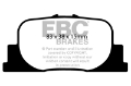 Picture of EBC 00-01 Lexus ES300 3-0 Greenstuff Rear Brake Pads