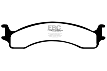 Picture of EBC 00-02 Dodge Ram 2500 Pick-up 5-2 2WD Yellowstuff Front Brake Pads