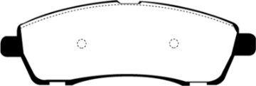Picture of EBC 00-02 Ford Excursion 5-4 2WD Greenstuff Rear Brake Pads