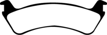 Picture of EBC 00-02 Ford Explorer Sport 4-0 2WD Phenolic Pistons Ultimax2 Rear Brake Pads