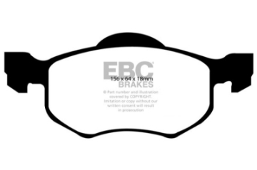 Picture of EBC 00-04 Ford Escape 2-0 Ultimax2 Front Brake Pads
