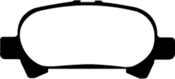 Picture of EBC 00-04 Toyota Avalon 3-0 Yellowstuff Rear Brake Pads