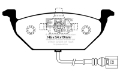 Picture of EBC 00-05 Volkswagen Beetle 2-0 Yellowstuff Front Brake Pads