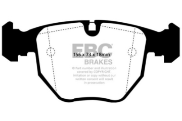 Picture of EBC 00-06 BMW X5 3-0 Greenstuff Front Brake Pads