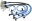Picture of NGK Mercedes-Benz 500SEC 1985-1984 Spark Plug Wire Set