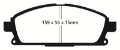 Picture of EBC 01 Infiniti Q45 4-1 Ultimax2 Front Brake Pads