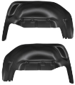 Picture of Husky Liners 19-23 GMC Sierra 1500 Black Rear Wheel Well Guards