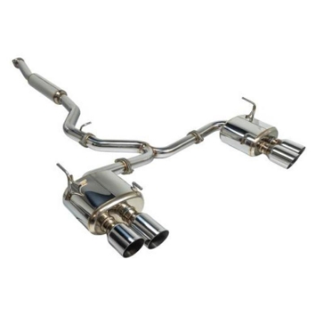 Picture of Remark 2015+ Subaru WRX-STi 4in Quad Cat-Back Exhaust Stainless Single Non-Resonated