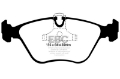 Picture of EBC 01-03 BMW 525i 2-5 E39 Greenstuff Front Brake Pads