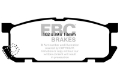 Picture of EBC 01-03 Mazda Miata MX5 1-8 Sports Suspension Greenstuff Rear Brake Pads