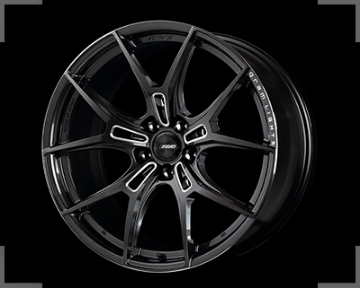 Picture of Gram Lights 57FXZ 20x9-5 +25 5x112 Super Dark Gunmetal and Machining Rim Edge DC Wheel