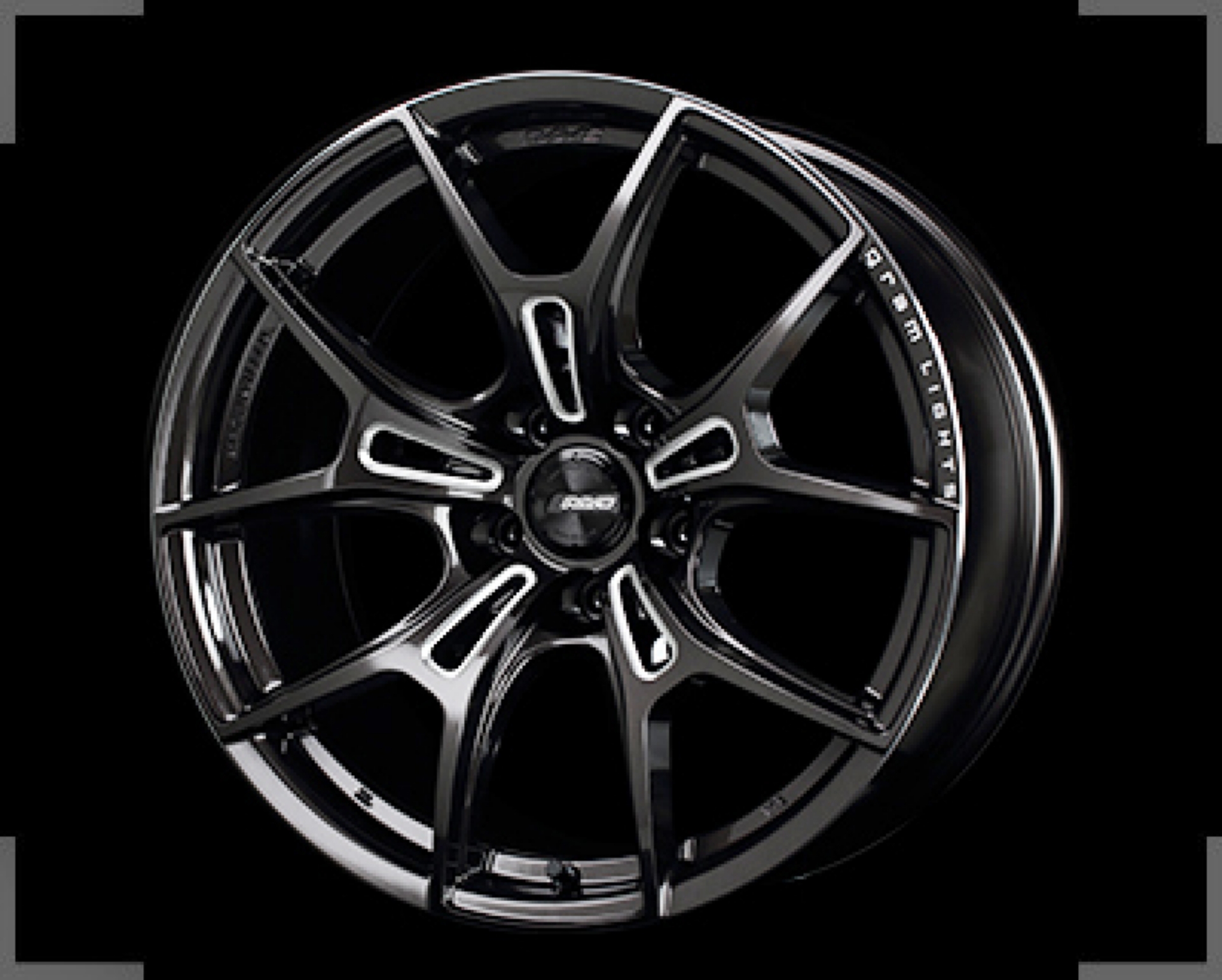 Picture of Gram Lights 57FXZ 20x9-5 +35 5x120 Super Dark Gunmetal and Machining Rim Edge DC Wheel