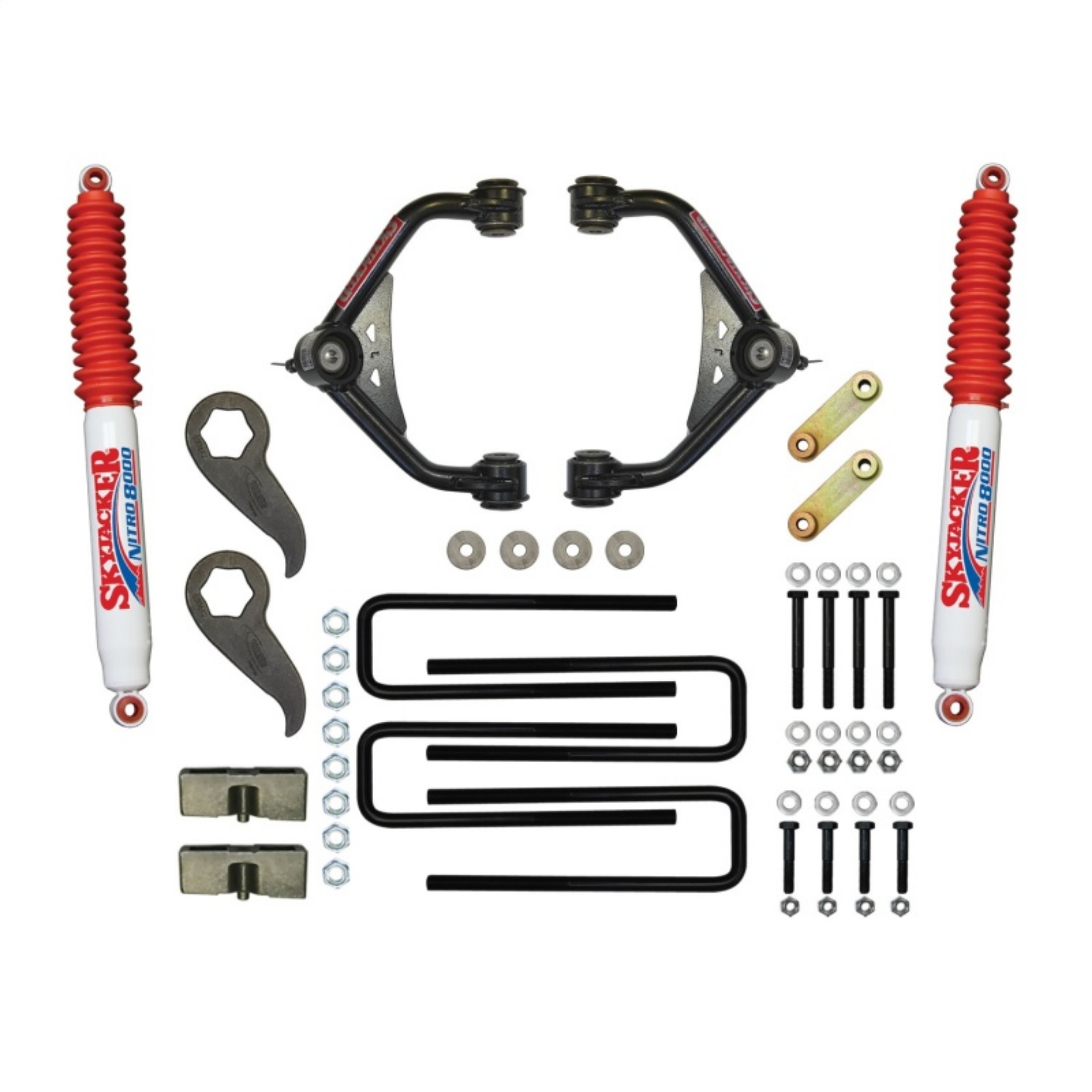 Picture of Skyjacker 2011-2019 GM 2500HD-3500HD 2WD-4WD 3-3-5in UCA Lift Kit w-Rear Nitro 8000 Shocks