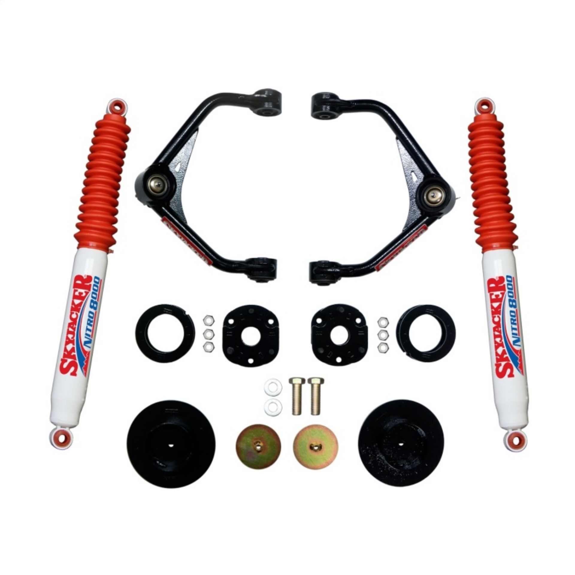 Picture of Skyjacker 2012-2018 Ram 1500 4WD 3in UCA Lift Kit w-Rear Nitro 8000 Shocks
