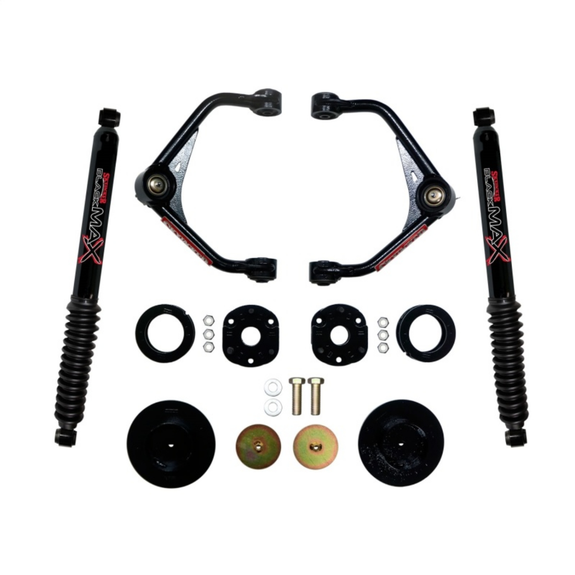 Picture of Skyjacker 2012-2018 Ram 1500 4WD 3in UCA Lift Kit w-Rear Black Max B8500 Shocks