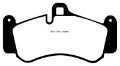Picture of EBC 01-03 Porsche 911 996 Cast Iron Rotor only 3-6 Twin Turbo GT2 Redstuff Front Brake Pads