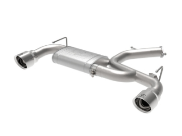 Picture of aFe Power Axle Back Exhaust - 19-20 Hyundai Veloster N L4-2-0L t w- Polished tips