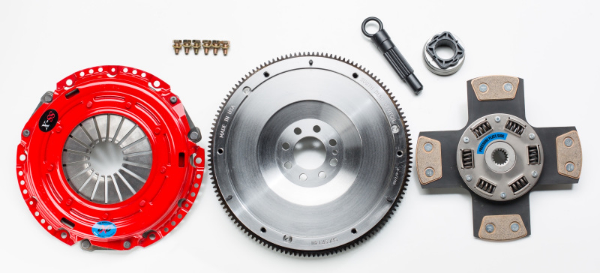 Picture of South Bend - DXD Racing Clutch 03-05 Dodge Neon SRT4 2-4L Stg 4 Extreme Clutch Kit w- FW