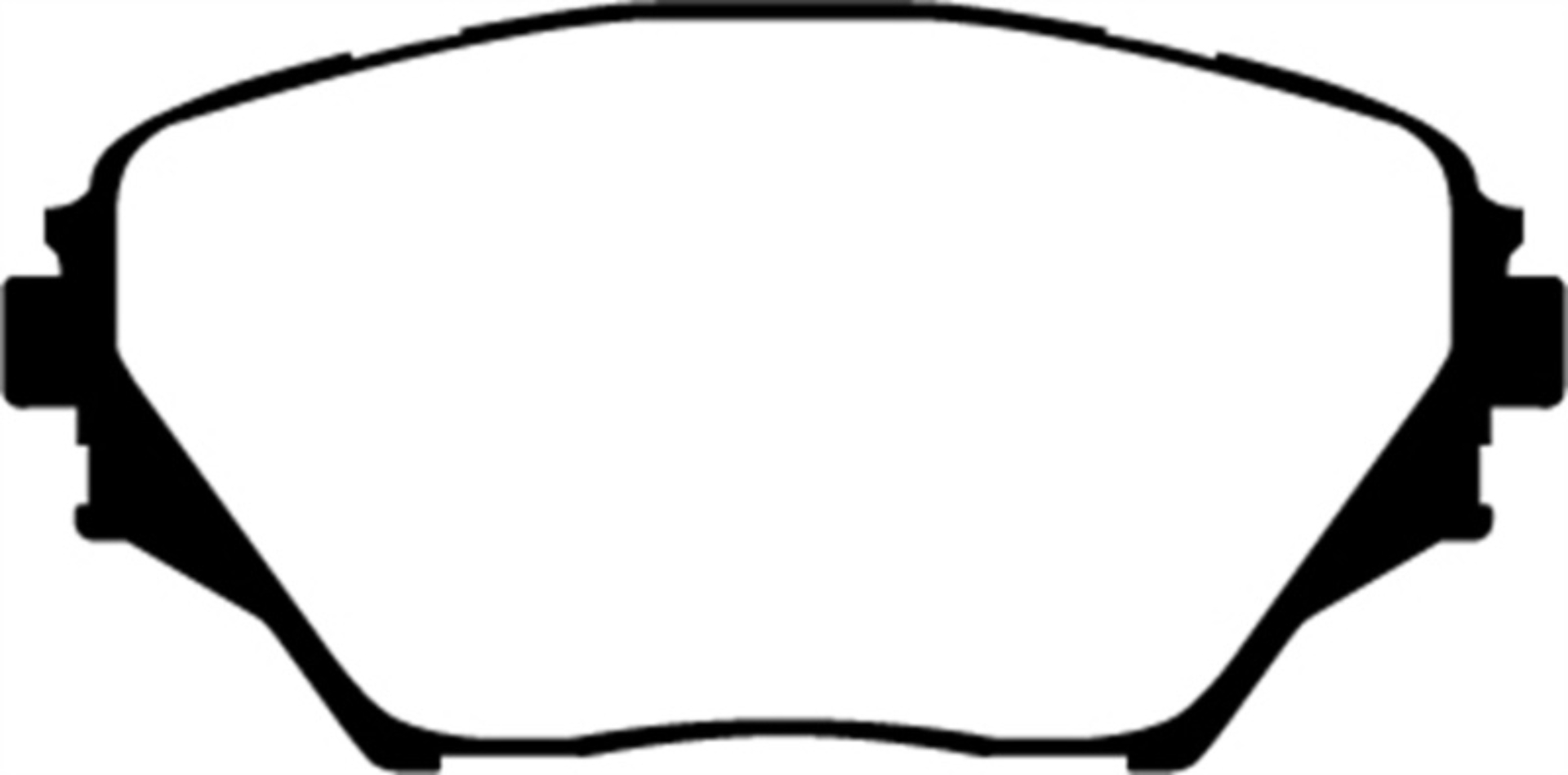 Picture of EBC 01-03 Toyota RAV 4 2-0 Greenstuff Front Brake Pads